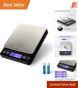 Digital Kitchen Scale 500g 0.01g High Precision Compact Weighing Food Jewelry - Picture 1 of 11