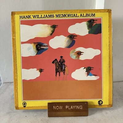 Hank Williams – Memorial Album - Vinyl LP UK Import - EX/VG - Image 1 of 2