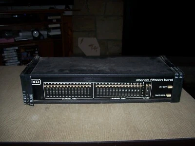 Rare, Vintage MXR Stereo Fifteen 15 Band EQ, Equalizer, Model 127, Untested - Image 1 of 4