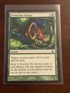 Magic the Gathering Fifth Dawn Ferocious Charge - Picture 1 of 2