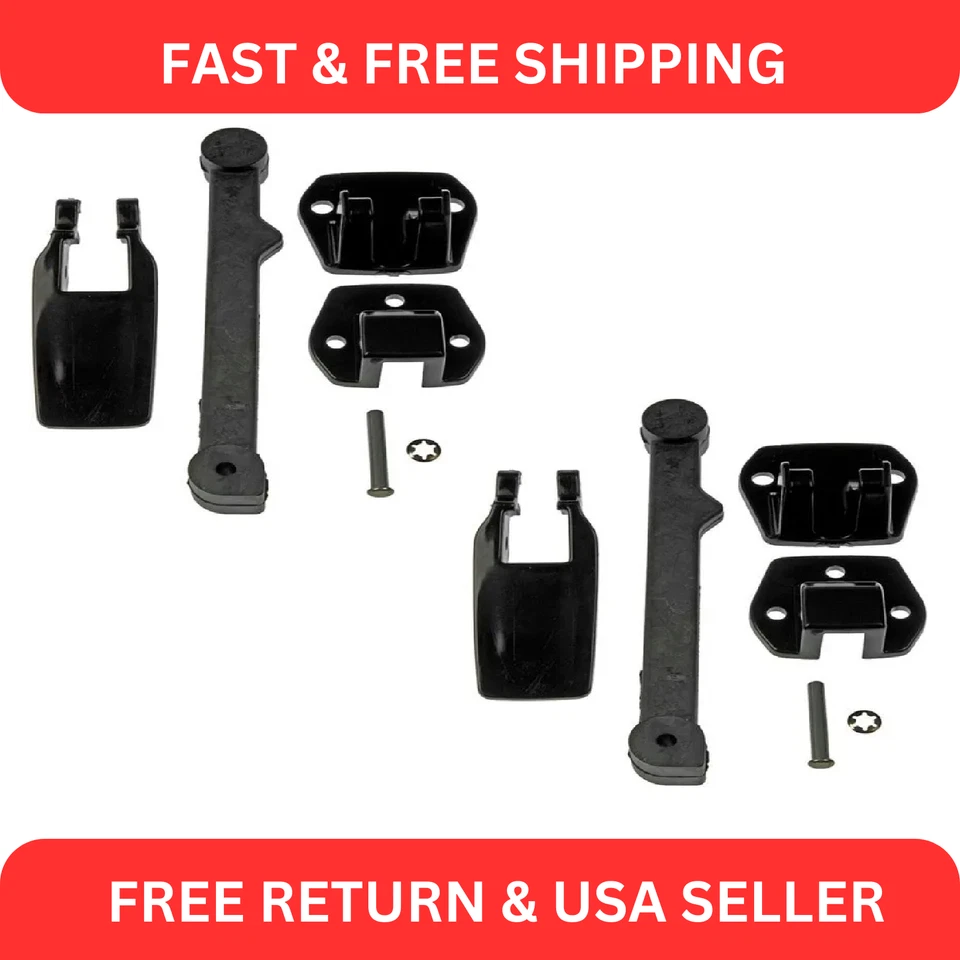 Dorman Hood Latch Lock Kit Set of 2 Driver & Passenger Side for International - Image 1 of 4