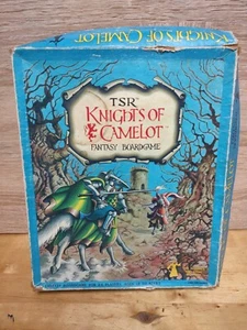 TSR Wargame Knights of Camelot 1980 Fantasy Boardgame Rare Vintage  - Picture 1 of 6