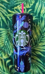 NEU LIMITED EDITION Starbucks WINTER THEME Tumbler 24 Oz - Lucky Purple - Bild 1 von 5