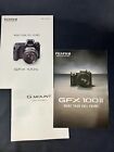 Set of 3 FUJI GFX 100S 100ii and G Mount Lens Catalogs from Japan