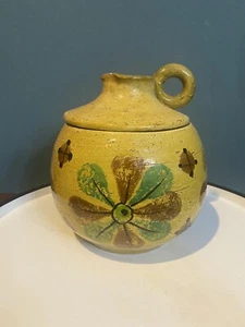 Vintage MCM Rosenthal Netter Italy Aldo Londi Bitossi Art Pottery Lidded Jar - Picture 1 of 9