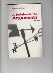 A Rulebook for Arguments by Anthony Weston Paperback - Picture 1 of 2