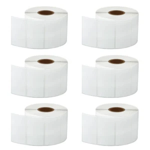 6 rollos de etiquetas térmicas directas 1000 2,25X1,25 para Zebra LP2824 LP2844 LP2442 - Imagen 1 de 12
