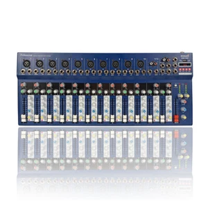 Consola de mezcla de efectos mezclador de audio profesional de 14 canales mezclador de sonido en vivo mezclador de karaoke - Imagen 1 de 12