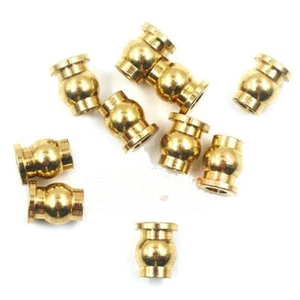 Yeah Racing Brass 5.8mm Flange Ball 10 pcs For Axial SCX10 II Wraith Yeti Enduro - Picture 1 of 2