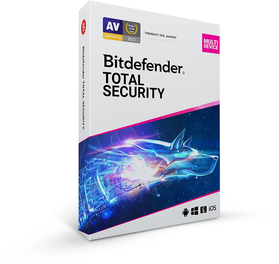 Bitdefender Total Security 2025 | Blitzversand | 3/5/10 Geräte | 1/2/3 Jahre - Bild 1 von 3