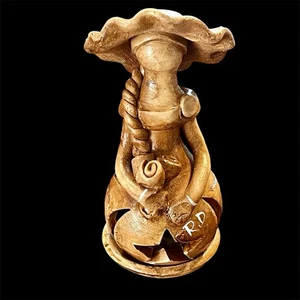 Dominikanische Republik Munecas gesichtslose Puppe Figur Ton himmlisches Teelicht 6,5 Zoll - Bild 1 von 13