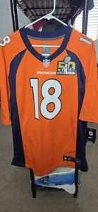 Payton Manning Nike On Field  Super Bowl 50 Jersey Brand New Tags. - Picture 1 of 9