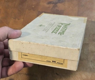 Vtg. 1930's Wood Jigsaw Parker Bros. Pastime Puzzle Pharoahs Daughter  Over 300 - Image 1 of 4