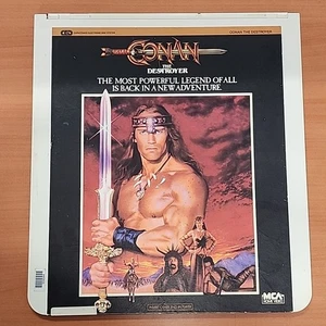 Conan der Zerstörer (1984) Vintage CED RCA SelectaVision Videodisc GETESTET - Bild 1 von 2