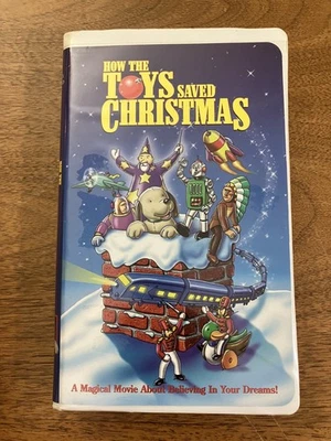 How the Toys Saved Christmas (1996) UNTESTED VHS Children's Christmas Movie Foto 1 de 4