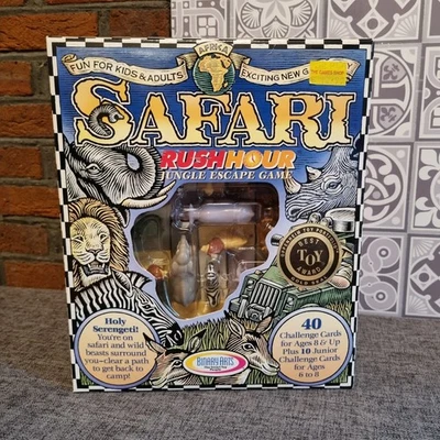 Safari Rush Hour Jungle Escape Game Vintage 1999 by Binary Arts - New & Sealed - Image 1 of 2