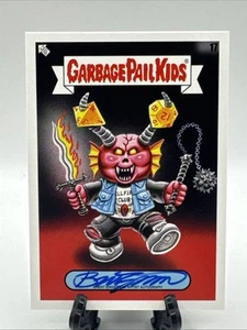 D & Dee 17 Stranger Things Eddie Garbage Pail Kids 2024 Kids At Play Auto Brent - Picture 1 of 2