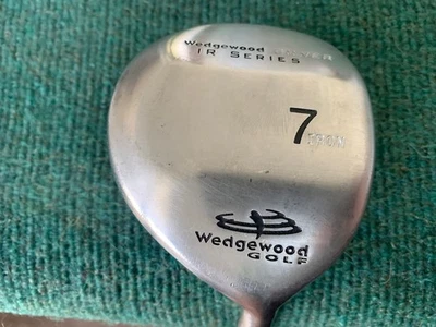 Wedgewood Silver IR Series Hybrid 7 Iron 34* - RH, Aldila NV 65-S Graphite, NICE - Image 1 of 4