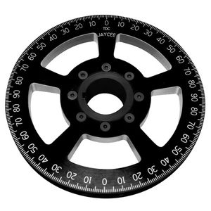 JayCee Billet 7 Inch Street Pulley, Sand Sealed, Black Dunebuggy & VW - Picture 1 of 1