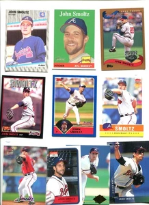John Smoltz Atlanta Braves 30 verschiedene MLB Baseball Karten Lot mit RC - Bild 1 von 4