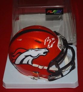 BO NIX DENVER BRONCOS Signed FLASH Mini Helmet Beckett COA 1W860237 - Picture 1 of 3