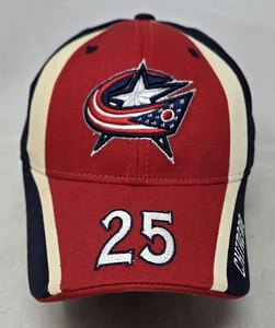 Vtg Reebok Columbus Blue Jackets Hat Cap Chimera NHL Hockey One Size Blue #25 - Picture 1 of 9