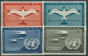 ONU Nueva York 1951 correo aéreo gaviota avión golondrinas 12/15 nuevo - Imagen 1 de 1
