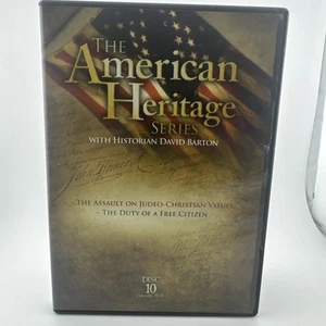 The American Heritage Series Disc 10 Used DVD David Barton Episodes 25 & 26 - Picture 1 of 5