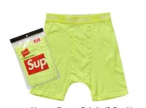 Supreme X Hanes Boxer Briefs 2 Pack Size Small - Picture 1 of 3