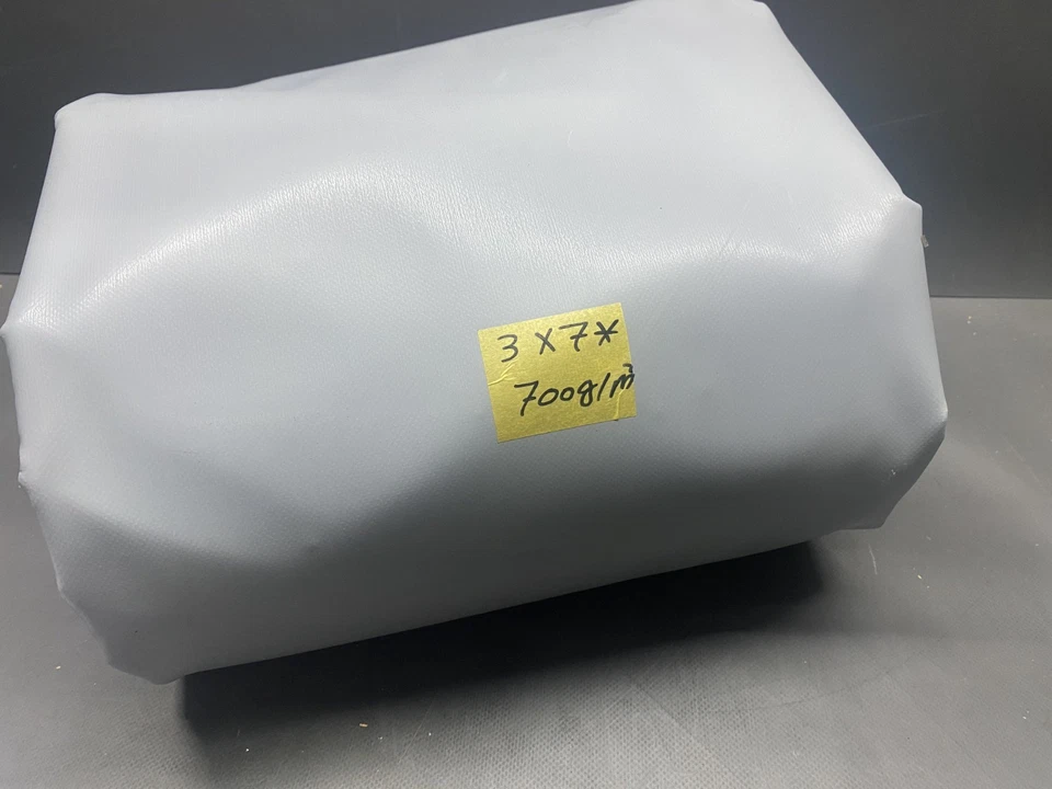 PLANEN ZENTRUM LKW-Plane - Gewebeplane 3 x 7 m - Grau - ca. 700g/m² - B-Ware *EINSEITIG*