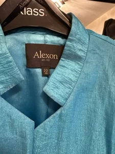 Mother Of The Bride Alexon 2piece Suit Size 22. Dress and Bolero Jacket - Picture 1 of 6
