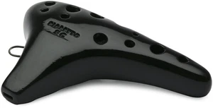 NIGHT Ocarina Fioretto ACBNB Alt C Schlüssel schwarz Standard Klammer - Bild 1 von 5