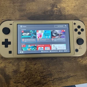 Consola Nintendo - Switch 32GB Lite Hyrule Edition Nintendo Zelda Gold - Imagen 1 de 8