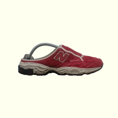 NEW BALANCE 801 RETRO GAMUZA MULA TOBOGÁN EXTERIOR TODO TERRENO ROJO TALLA 10 W801RS Foto 1 de 4