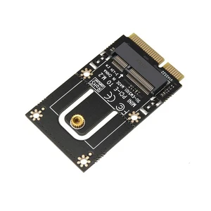 New MiniPCIe To M2 Nic Adapter Card Notebook Replacement M.2 NGFF Mini PCIe F19E - Picture 1 of 5
