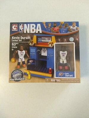 Kevin Durant - The Bridge Direct NBA Locker Room Set OKC #21524 BNIB - Image 1 of 2