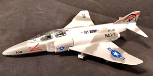 SS Midway Diecast Metal Marina VF 161 Escala Modelo Pull Back Jet Fighter Camuflaje 7"X4" - Imagen 1 de 8