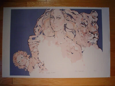 ISABEL DIAZ-MARCIAL - Litografía Original "Dobles Mixtos" - Firmada #194/500 Foto 1 de 4