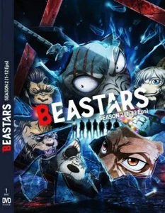 *ANIME* DVD BEASTARS SEASON 2 VOL.1-12 END REGION ALL ENGLISH DUBBED - Foto 1 di 3