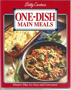 One-Dish Main Meals Betty Crocker Cookbook Paperback 1994 - Picture 1 of 1