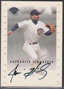 153, 1996 Leaf Signature, Original Autograph of Jose Hernandez, Cubs - Picture 1 of 2
