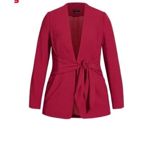 City Chic Trendy Plus Size JKT Elegance Jacket | Size Plus Size XXS 12 - Bild 1 von 4