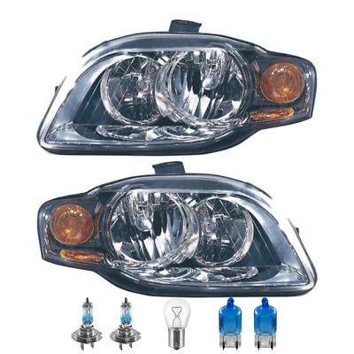 Scheinwerfer Set inkl. OSRAM Lampen H7 für Audi A4 8EC B7 8ED 8H7 B6 8HE - Bild 1 von 4