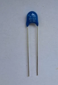 Condensador de seguridad 1nF 250/440Vac condensador de disco de cerámica WYO - Imagen 1 de 1