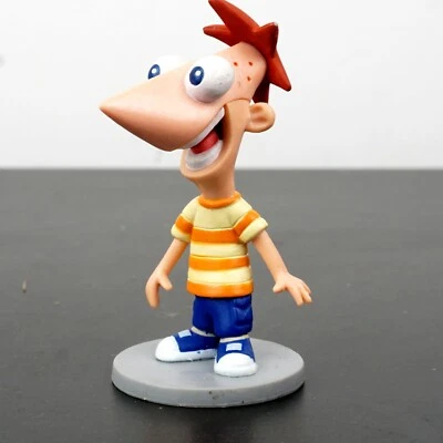 Disney Phineas & Ferb PVC 2¼" - Phineas Flynn Toy Mini Figure Cake Topper - Image 1 of 3