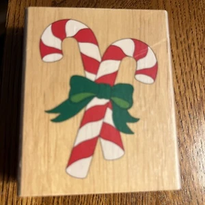 Holz Gummistempel SCHÜSSIGKEITENSTÖCKE - Bild 1 von 2