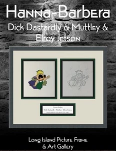 Dick Dastardly Muttley Elroy Hand Painted Animation Production Cel Cust Frame 5 - Picture 1 of 6