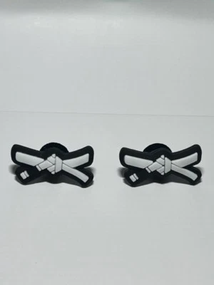 Crocs Charms Brazilian Jiu Jitsu, Belt, MMA, BJJ GI Martial arts, 2 Charms only - Image 1 of 3