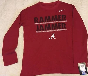 Alabama Crimson Tide Rammer Jammer Thermal Shirt Youth Nike - Picture 1 of 2
