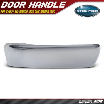 Manija de puerta interior cromada para conductor para Chevrolet Silverado 1500 GMC Sierra 1500 Foto 1 de 4